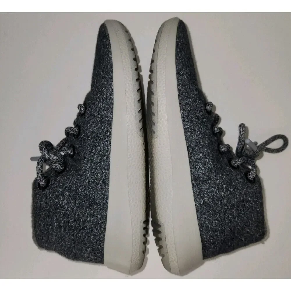 Allbirds WRUM Wool Runner Up Mizzles Womens Gray Mid Sneakers Size 8 Great